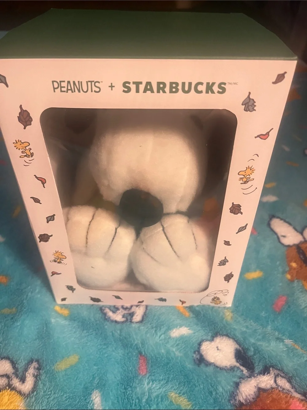 Peanuts x Starbucks Snoopy Plush Bath & Body Accessory - White